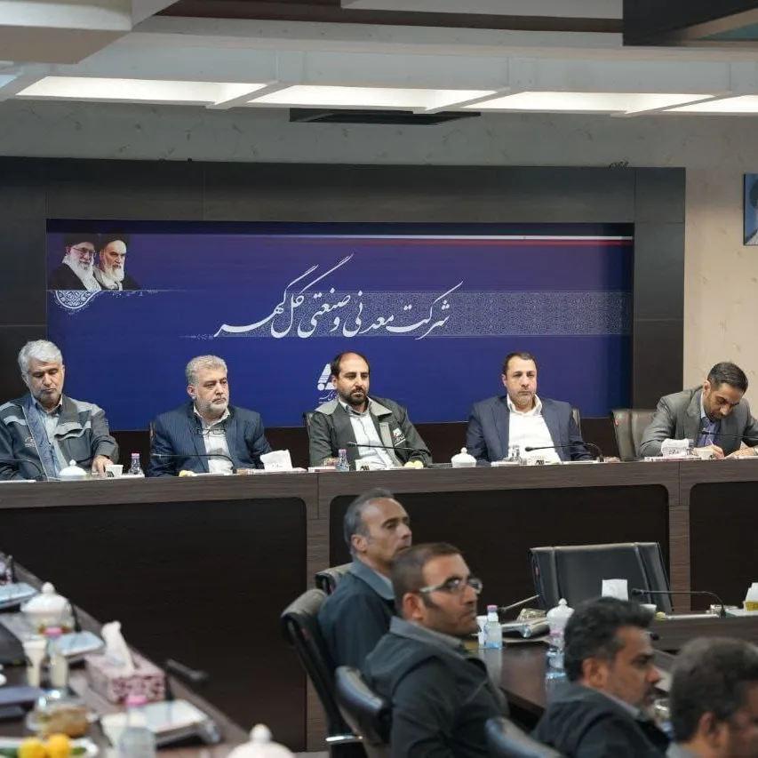تصویر مدیرعامل شرکت سرمایه‌گذاری امید در بازدید از گل‌گهر