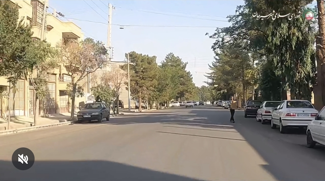 تصویر آخرین وضعیت آسفالت معابر سطح شهر توسط شهرداری سیرجان