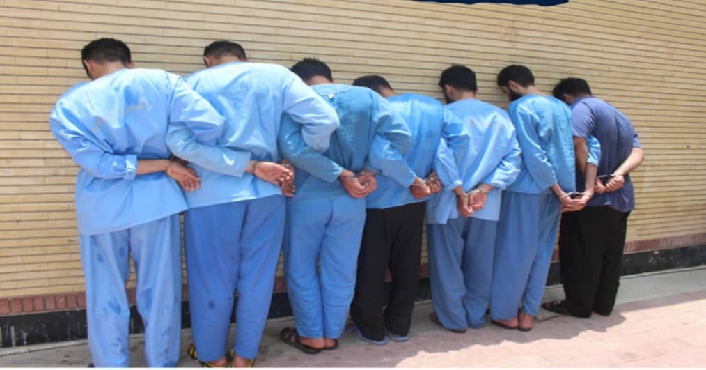 تصویر دستگیری ۱۰۵ زورگیر و کشف ۱۴۴ فقره سرقت درسیرجان