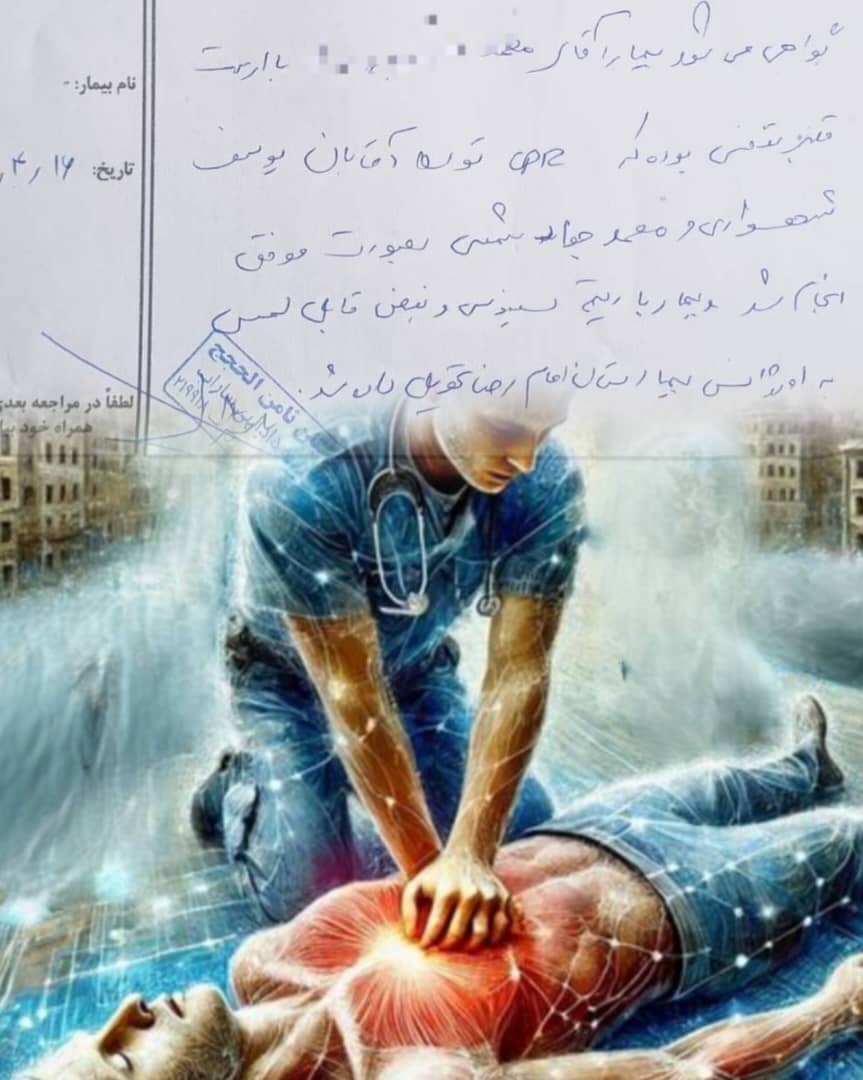 احیای موفق توسط کارشناسان اورژانس۱۱۵*